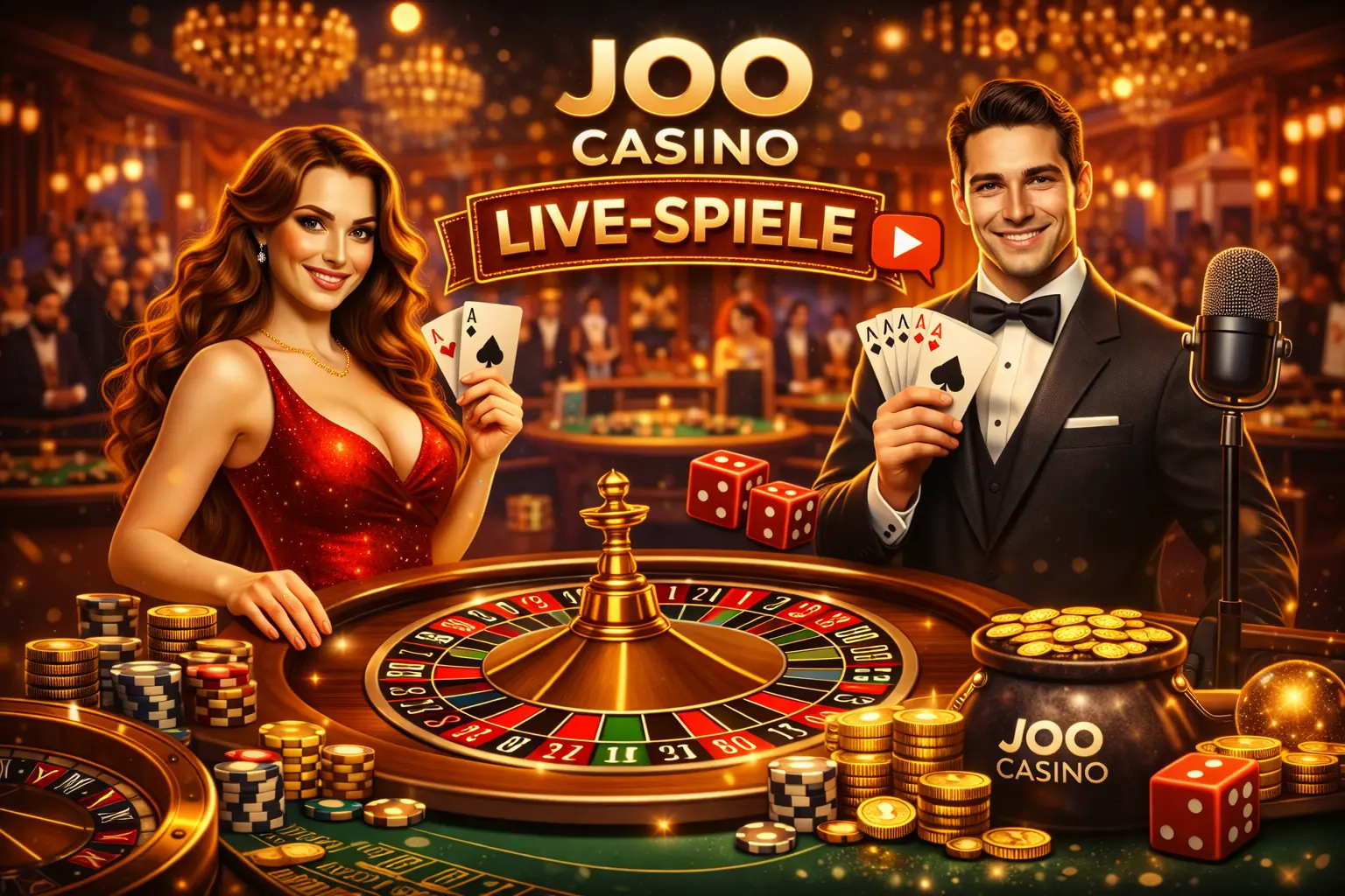 Joo Casino Live-Spiele
