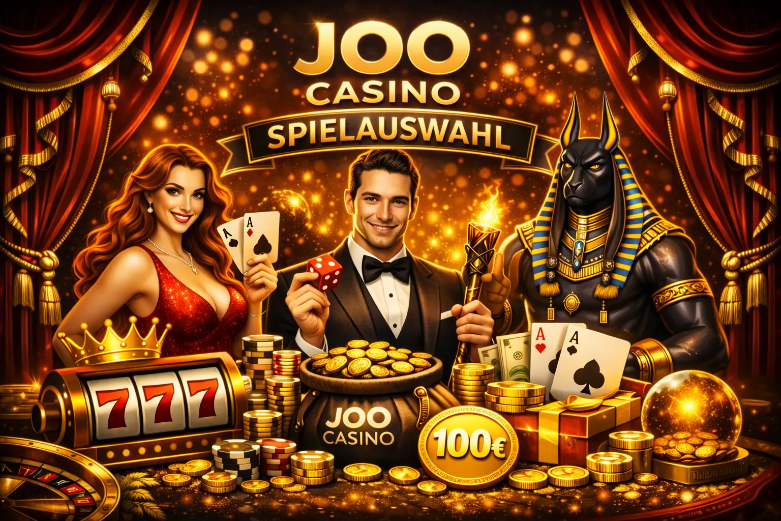 Joo Casino Spielauswahl